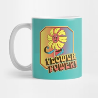 Retro Flower Power Mug